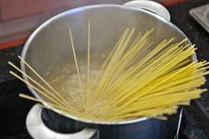 Spaghetti with tuna