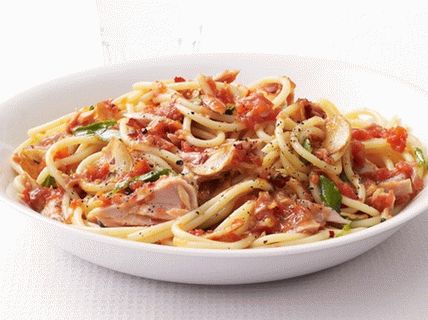 Photo of Spaghetti with Tuna and Marinara Sauce