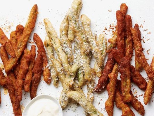 Deep-Fried Asparagus Photo