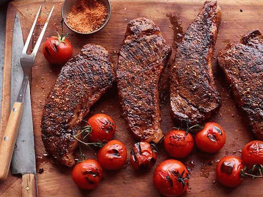 Photo of Beef Steaks with Spicy Salt