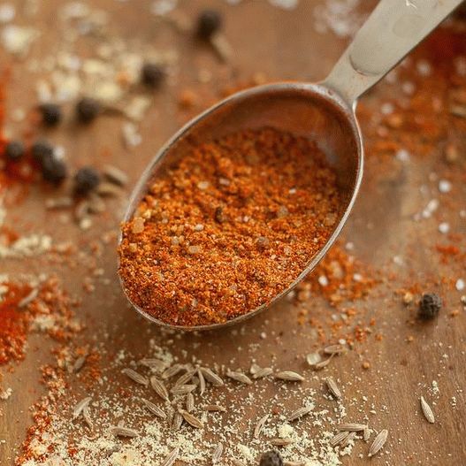 Photo Dry marinated pork marinade