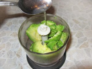 Avocado Puree Soup