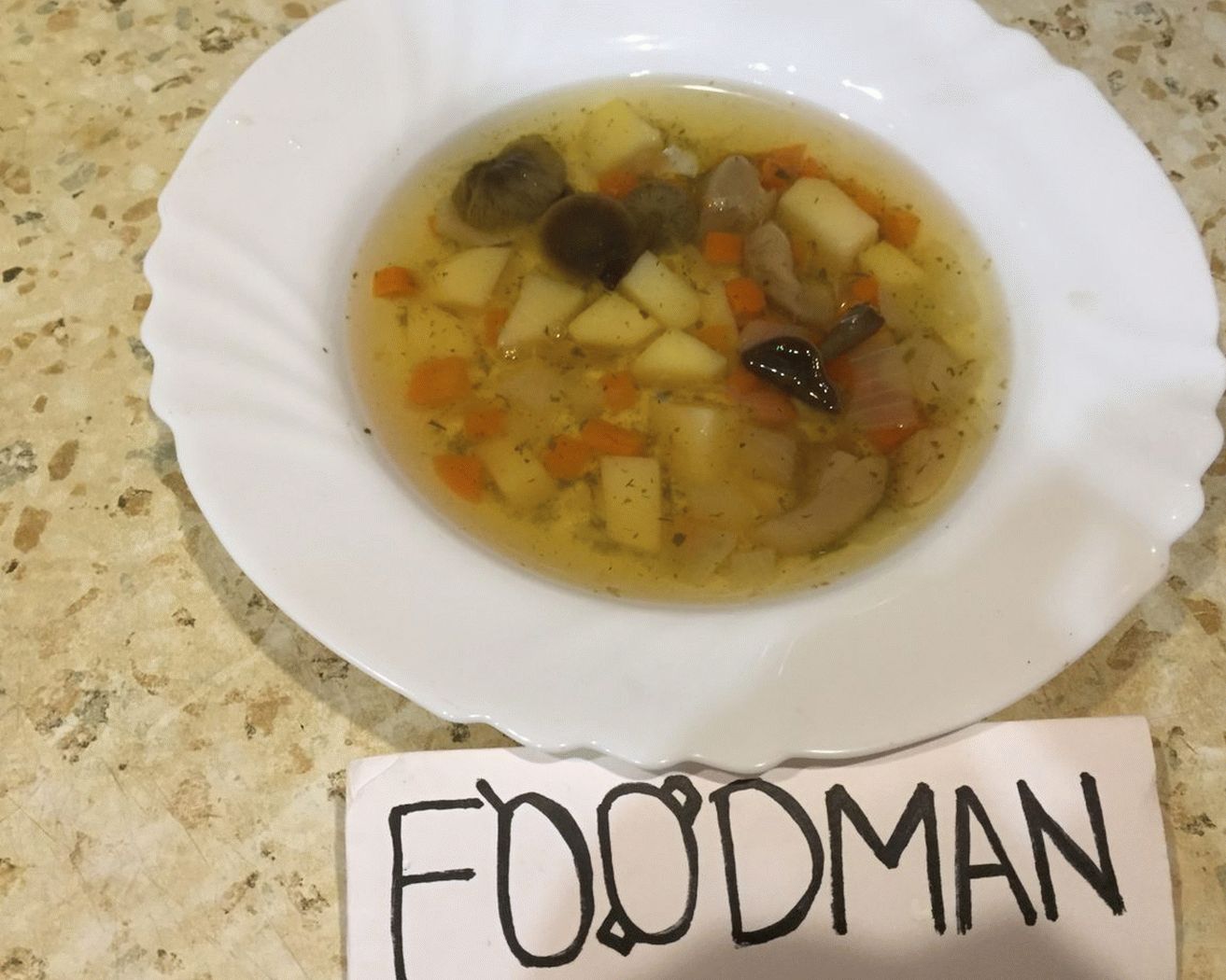 Mushroom soup: recipe video