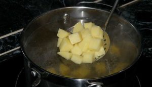 Smoked haddock soup