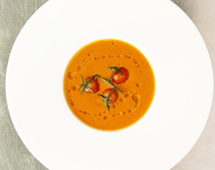 Baked tomato soup