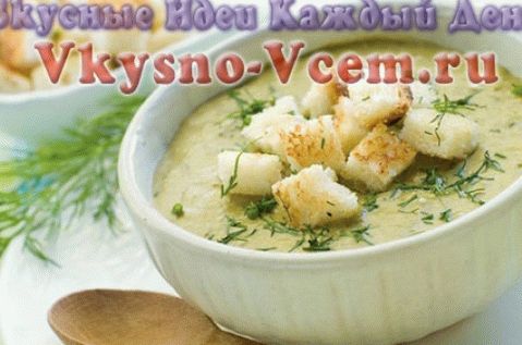 Cabbage puree soup
