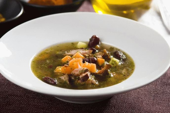 Bean and Sausage Soup