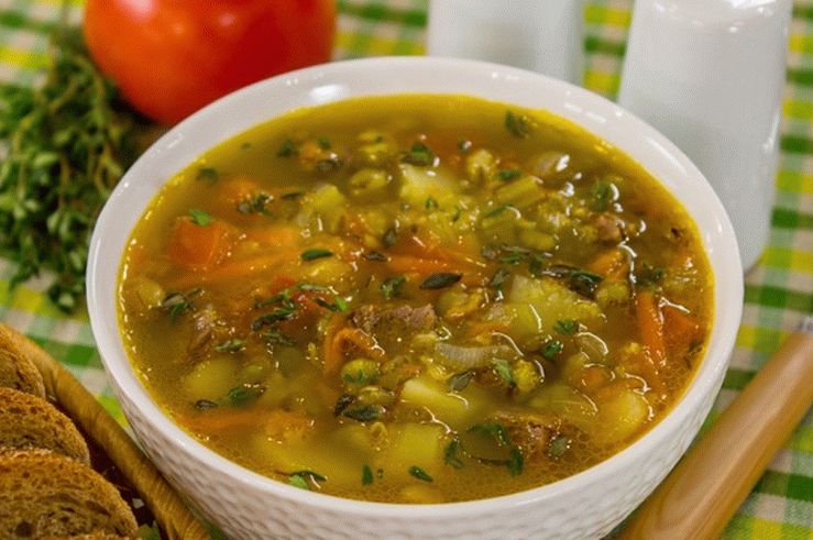 Beef and Mash Soup