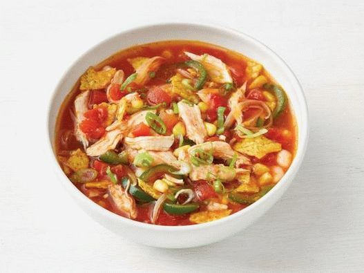 Photo Tex-Mex Chicken and Corn Soup