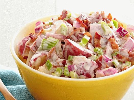 Photo Super-spicy potato salad