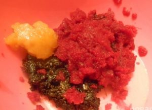 PP beet cakes