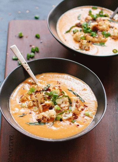 Photo Thai fresh pumpkin soup