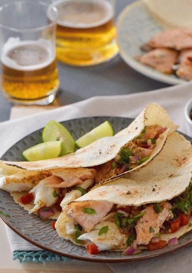 Photo of Tacos with Halibut and Escabeche Sauce