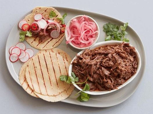 Photo of Tacos with grilled beef barbacoa