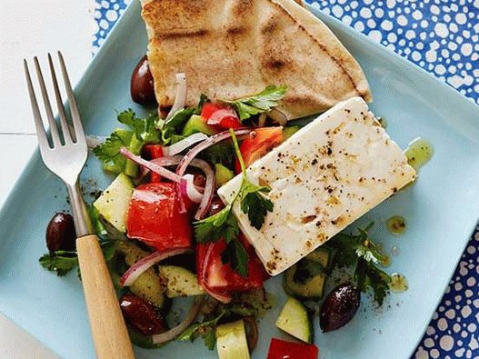 Photo of Tapas from the Greek salad of Horiatiki
