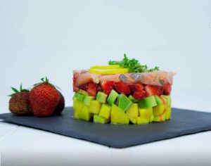 Salmon tartare