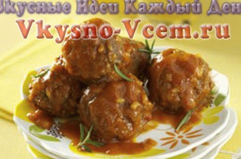 Recipe for children's meatballs SmeShariki
