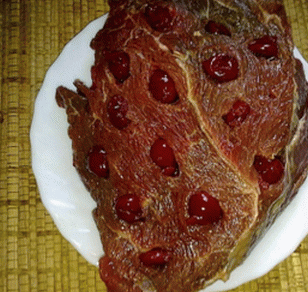Veal with Cherry