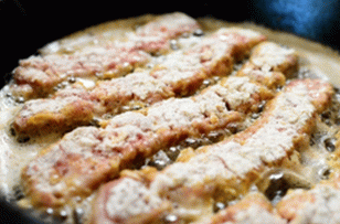Veal in batter