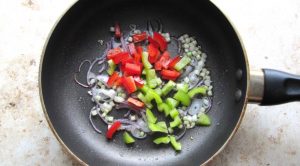 Warm couscous salad