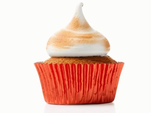 Photo of Pumpkin Cupcakes with Fried Marshmallow Glaze