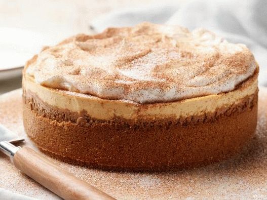 Photo Pumpkin Cheesecake in a slow cooker