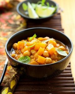 Chickpea Pumpkin Curry