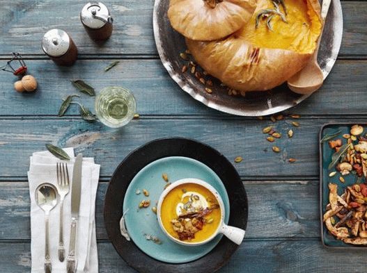 Photo Pumpkin Cream Soup