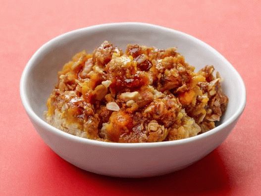 Photo Pumpkin-oatmeal casserole