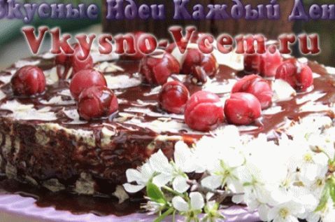 bird cherry cake