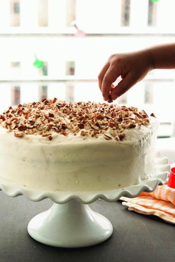 Photo Cake with Italian curd cream