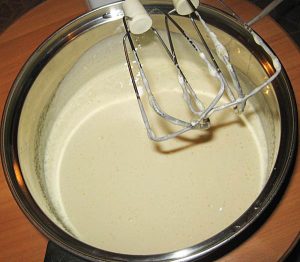 Cake Zebra in the multicooker