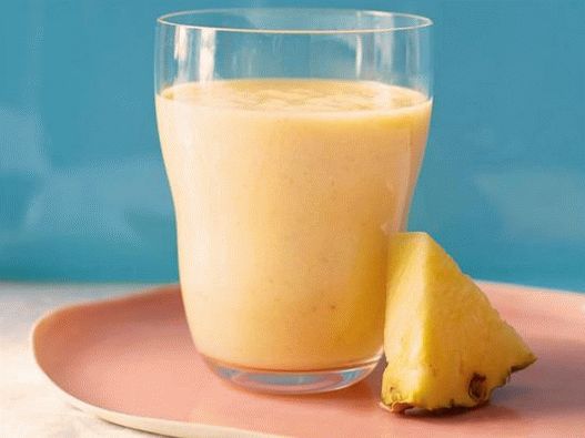 Photo Tropical Oatmeal Smoothie