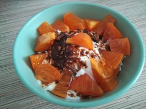 Persimmon curd