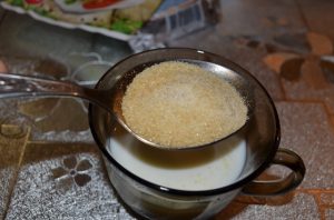 Curd marshmallows