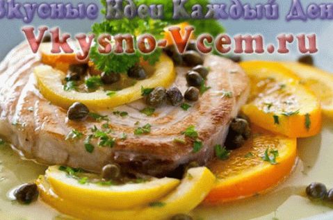 Eel in royal juice in royal sauce