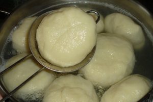 Ukrainian dumplings