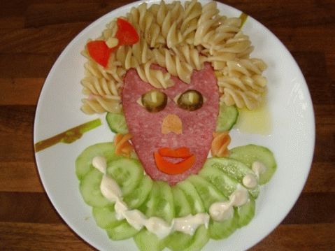 Decoration of children's dishes