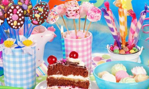 Children's table decoration - serving ideas