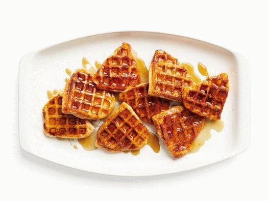 Photo of Chicken Waffles with Spicy Syrup