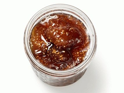 Photo Fig jam with port