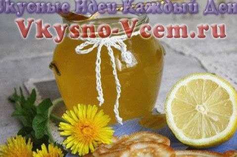 dandelion flower jam