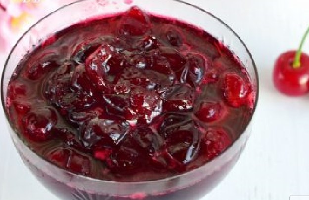 Fried cherry jam
