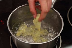 Dumplings with poppy seeds