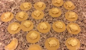 Dumplings with suluguni