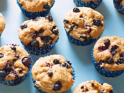 Photo Vegan Blueberry Muffins