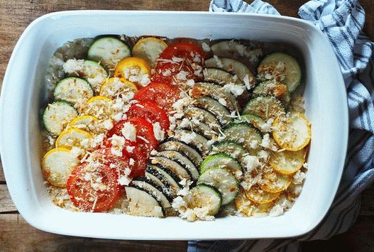 Photo Vegetarian Moussaka