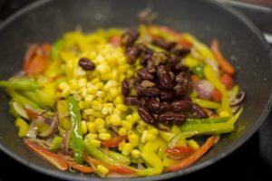 Vegetarian burrito