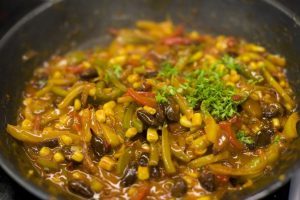 Vegetarian burrito