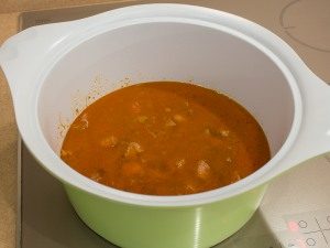 Hungarian goulash soup
